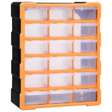 Gossi organizator cu 18 sertare medii, 38x16x47 cm