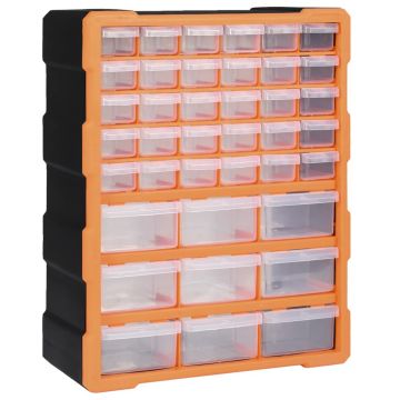 Gossi organizator cu 39 de sertare, 38 x 16 x 47 cm