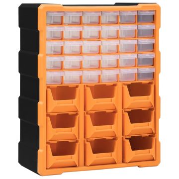 Gossi organizator cu 39 de sertare, 38x16x47 cm