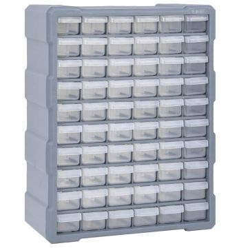 Gossi organizator cu 60 de sertare, 38 x 16 x 47,5 cm
