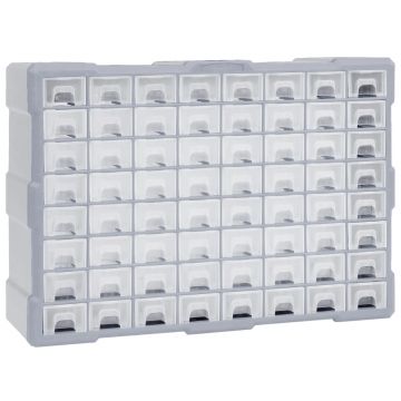 Gossi organizator cu 64 de sertare, 52 x 16 x 37,5 cm