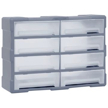 Gossi organizator cu 8 sertare mari, 52x16x37 cm