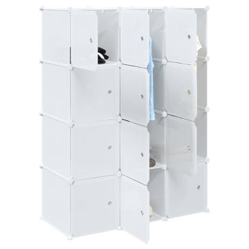 Gossi organizator cuburi depozitare cu 12 cuburi si tije de agatat pp