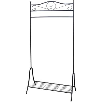 Gossi organizator imbracaminte, otel, negru