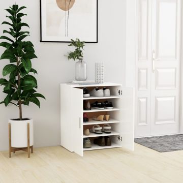 Gossi pantofar, alb, 60x35x70 cm, pal