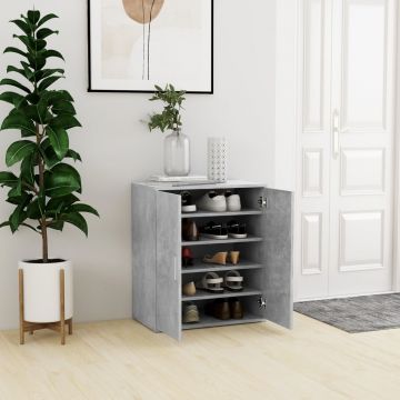 Gossi pantofar, gri beton, 60x35x70 cm, pal