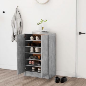 Gossi pantofar, gri beton, 60x35x92 cm, pal