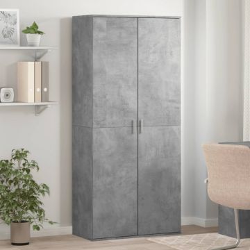 Gossi pantofar, gri beton, 80 x 39 x 178 cm, pal