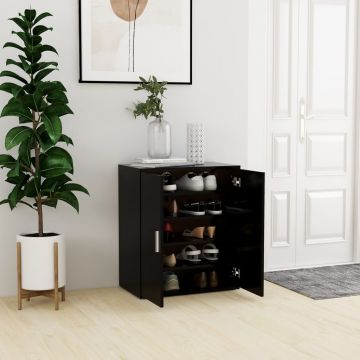 Gossi pantofar, negru, 60x35x70 cm, pal