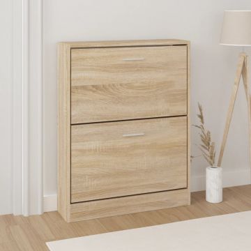 Gossi pantofar, stejar, 59x17x81 cm, lemn prelucrat