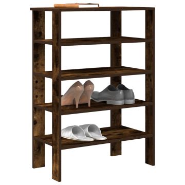 Gossi pantofar, stejar fumuriu,61x32x87,5 cm, lemn prelucrat