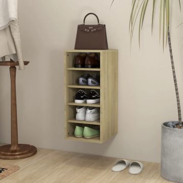 Gossi pantofar, stejar sonoma, 31,5x35x90 cm, pal