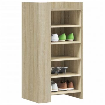 Gossi pantofar, stejar sonoma, 52x37,5x100 cm, lemn prelucrat