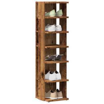 Gossi pantofare, 2 buc., lemn vechi, 28x27x102 cm, lemn prelucrat