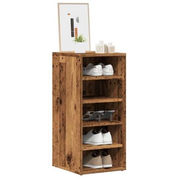Gossi pantofare, 2 buc., lemn vechi, 32x35x70 cm, lemn prelucrat