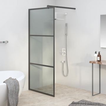 Gossi paravan de dus walk-in 80x195 cm sticla esg inchisa negru
