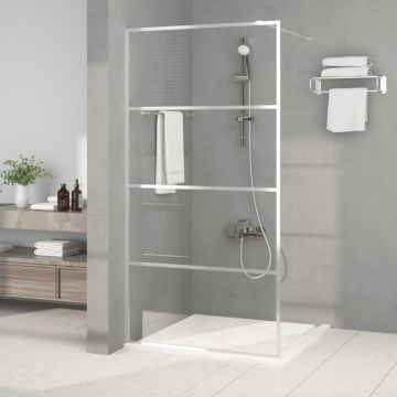 Gossi paravan dus walk-in argintiu 100x195 cm sticla esg transparenta