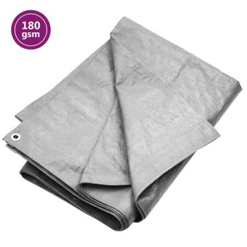 Gossi prelata 180 g/m2, gri, 3x3 m, hdpe