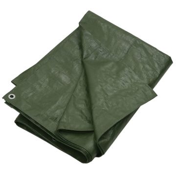 Gossi prelata 180 g/m2, verde, 4x6 m, hdpe