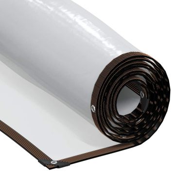 Gossi prelata transparenta cu ochiuri 1x10 m polietilena