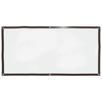 Gossi prelata transparenta cu ochiuri 1x2 m polietilena
