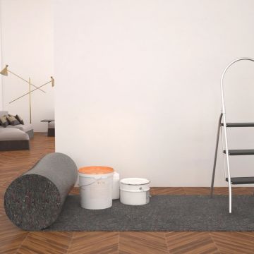 Gossi protectie antiderapanta podea zugravi, 50 m, 280 g/m2, gri