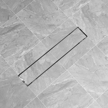 Gossi rigola dus liniara, model linie, otel inoxidabil, 630 x 140 mm