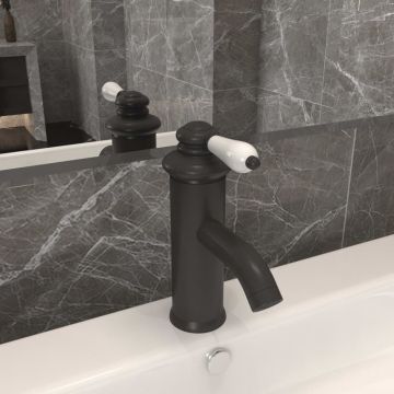 Gossi robinet chiuveta de baie, gri, 130x180 mm