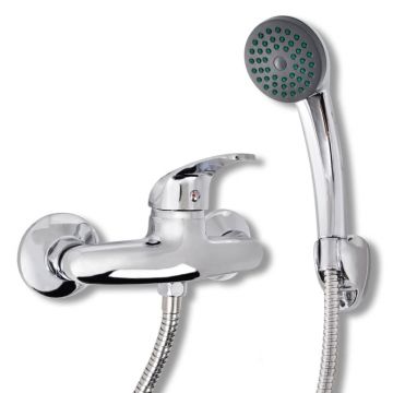 Gossi set baterie robinet dus pentru baie, crom