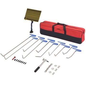 Gossi set reparatii deformari fara vopsea, 28 piese, otel inoxidabil