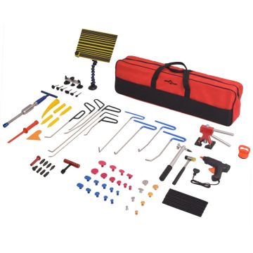 Gossi set reparatii deformari fara vopsea, 80 piese, otel inoxidabil
