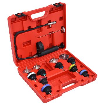 Gossi set testare presiune radiator si sistem de racire, 14 piese