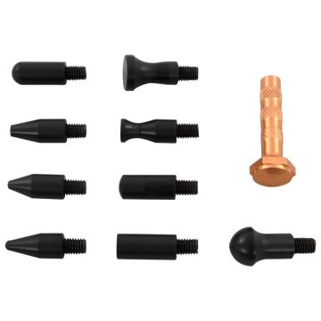 Gossi set unelte reparatii deformari auto fara vopsea, 10 piese