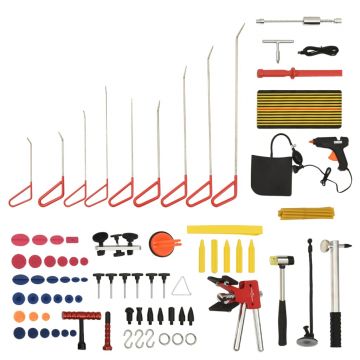 Gossi set unelte reparatii deformari auto fara vopsire, 76 piese