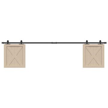Gossi set usi glisante pentru dulap 213 cm otel carbon