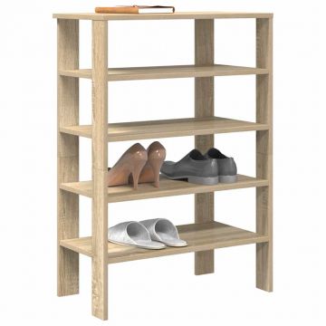 Gossi suport de pantofi, stejar sonoma,61x32x87,5 cm, lemn prelucrat