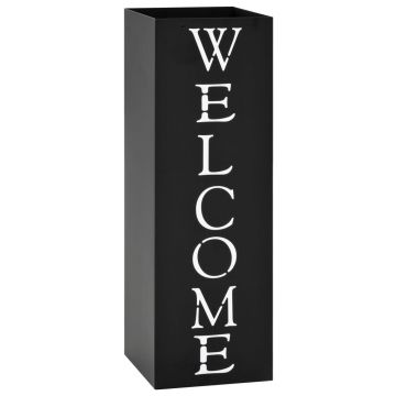Gossi suport de umbrele welcome, otel, negru