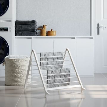 Gossi suport de uscare pentru cada extensibil, 53-90 cm, aluminiu