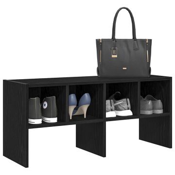 Gossi suport pantofi stivuibil stejar maro 89,5x30x40 cm