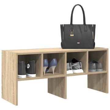 Gossi suport pantofi stivuibil stejar sonoma 89,5x30x40 cm