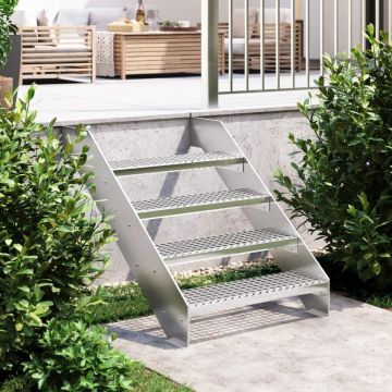Gossi treapta tip gratar, 70x24x7 cm, otel galvanizat