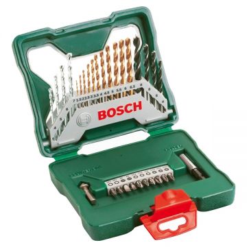 Bosch  2607019324 - Set accesorii insurubare si burghie mixte 30 bucati