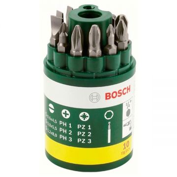 Bosch  2607019454 - Set capete de insurubare mixte 10 bucati