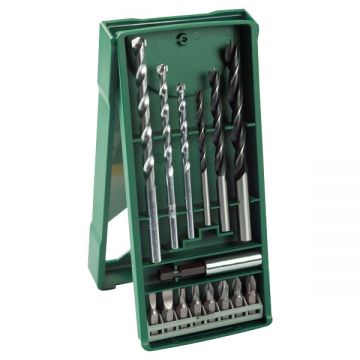 Bosch  2607019579 - Set accesorii insurubare si burghie mixte 15 bucati