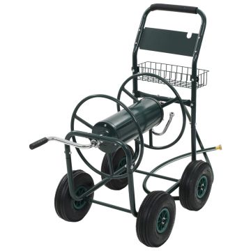Gossi carucior pentru furtun de gradina cu racord 1/2, 75 m, otel