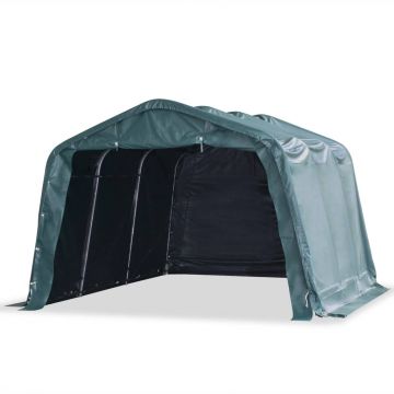 Gossi cort de animale detasabil verde inchis 3,3x4,8m pvc 550g/m2
