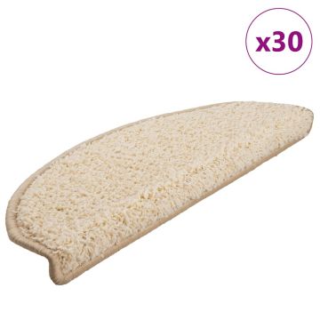 Gossi covorase scara 30 buc crem 65x21x4 cm