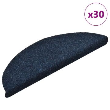 Gossi covorase scara autoadezive 30 buc navy 56x17x3 cm