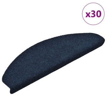 Gossi covorase scara autoadezive 30 buc navy 65x21x4 cm