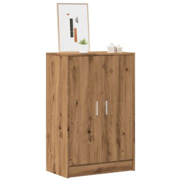 Gossi pantofar, stejar artizanal, 60x35x92 cm lemn prelucrat